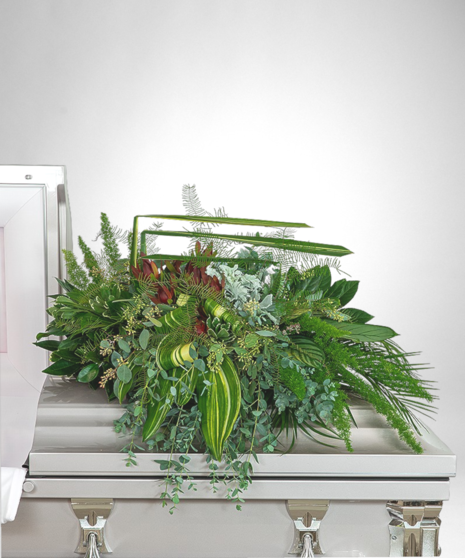 Botanical Treasures Casket Cover