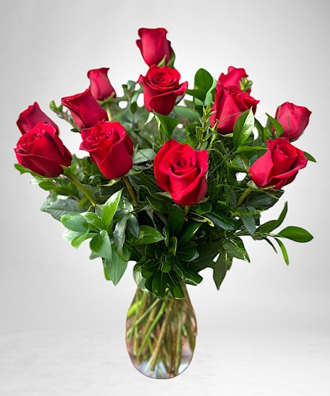 Classic Dozen Roses - Choose Your Color