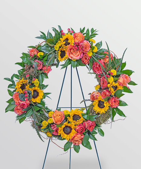 Reflections of Sunset Wreath