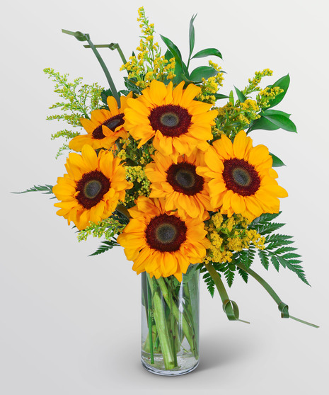 Sunflowers with Love Knots