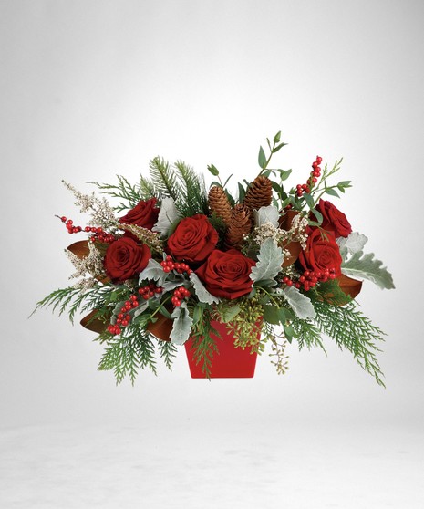 Winter Blooms Centerpiece